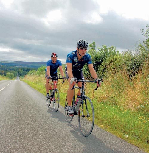 Mark Beaumont East Lothian ride Mark Beaumont East Lothian ride