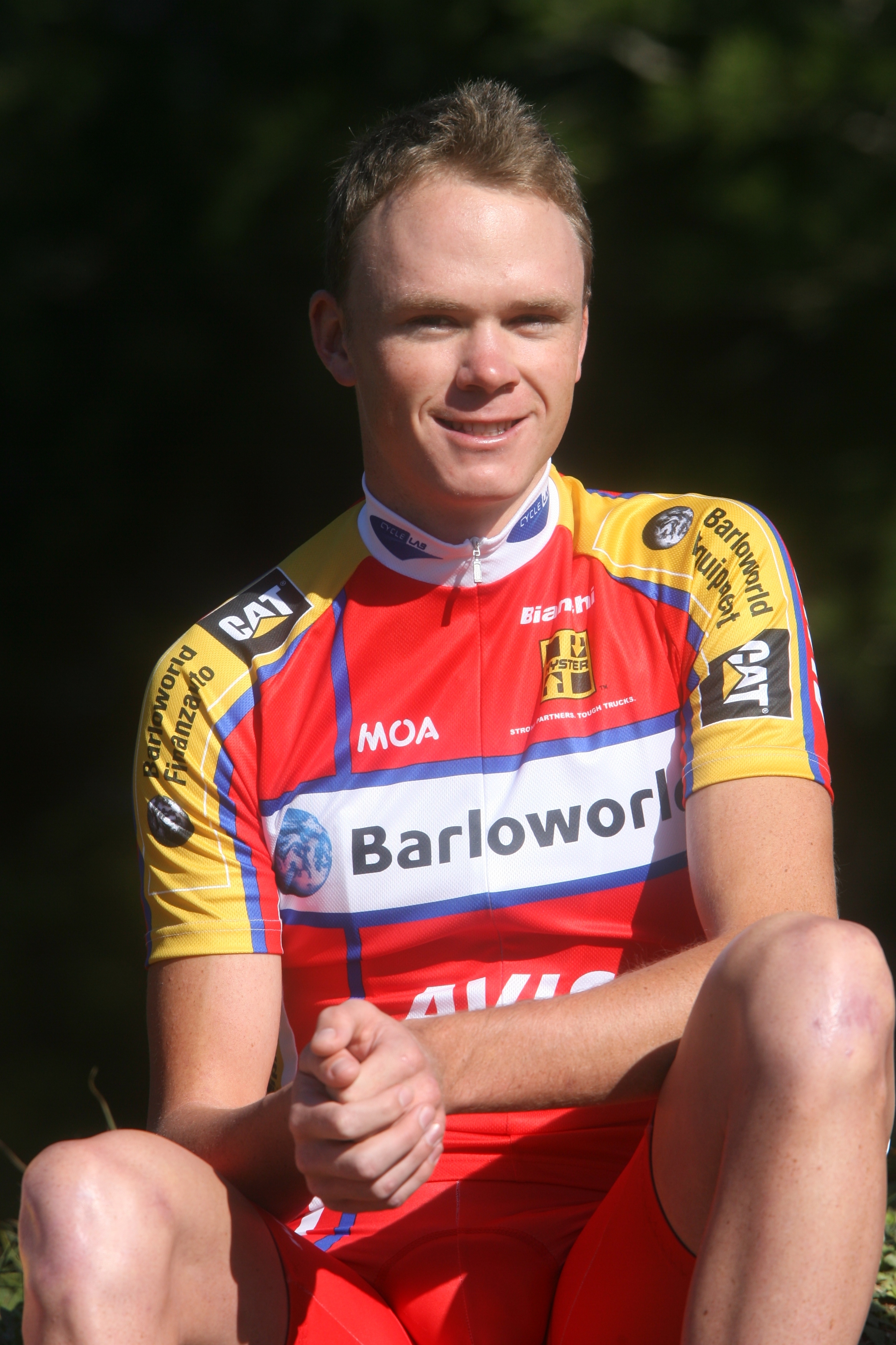 Chris Froome 2008 Chris Froome 2008