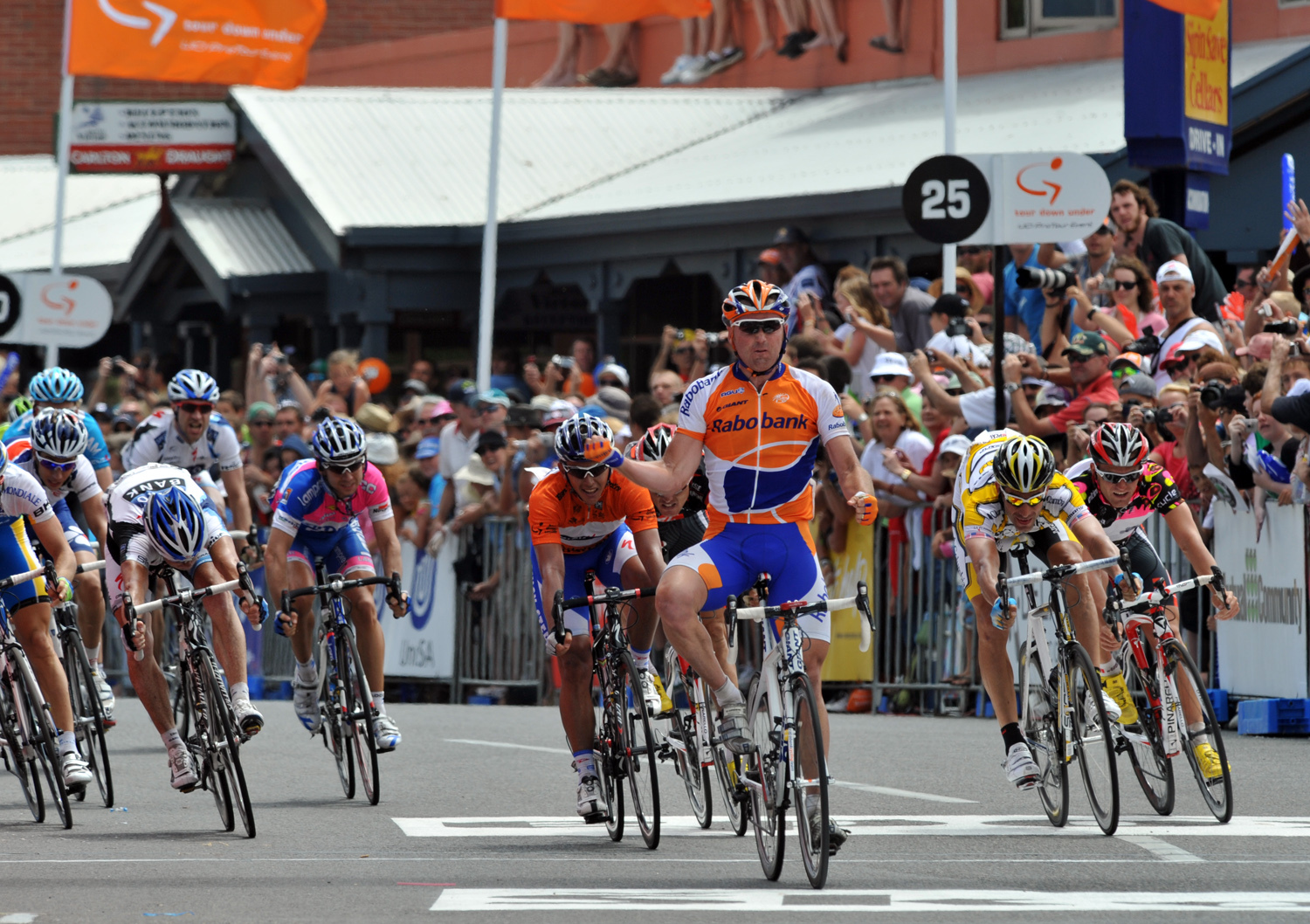 Graeme Brown stage 3 tour down under 2009 Graeme Brown stage 3 tour down under 2009