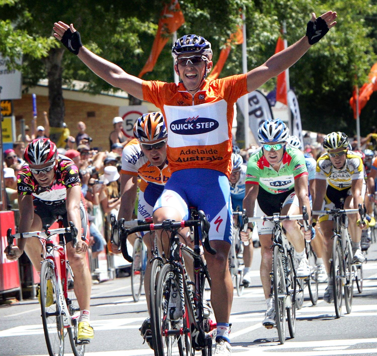Allan Davis wins stage 4 tour down under 2009 Allan Davis wins stage 4 tour down under 2009