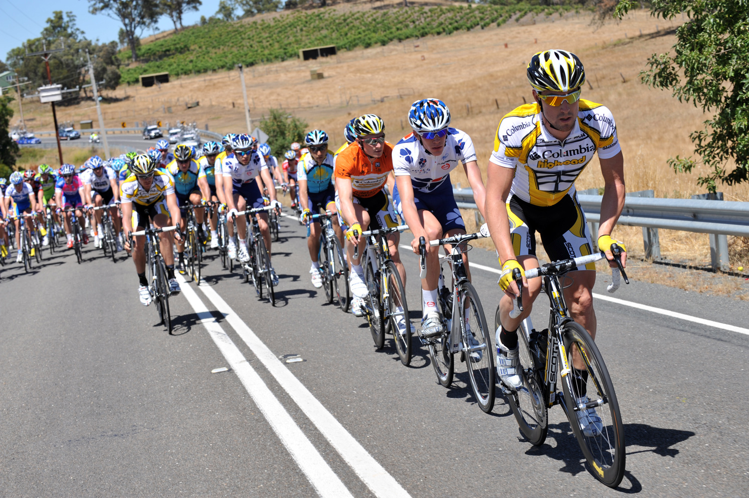 Columbia Tour Down Under stage 2 2009 Allan DaviaColumbia Tour Down Under stage 2 2009s Tour Down Under stage 2 2009