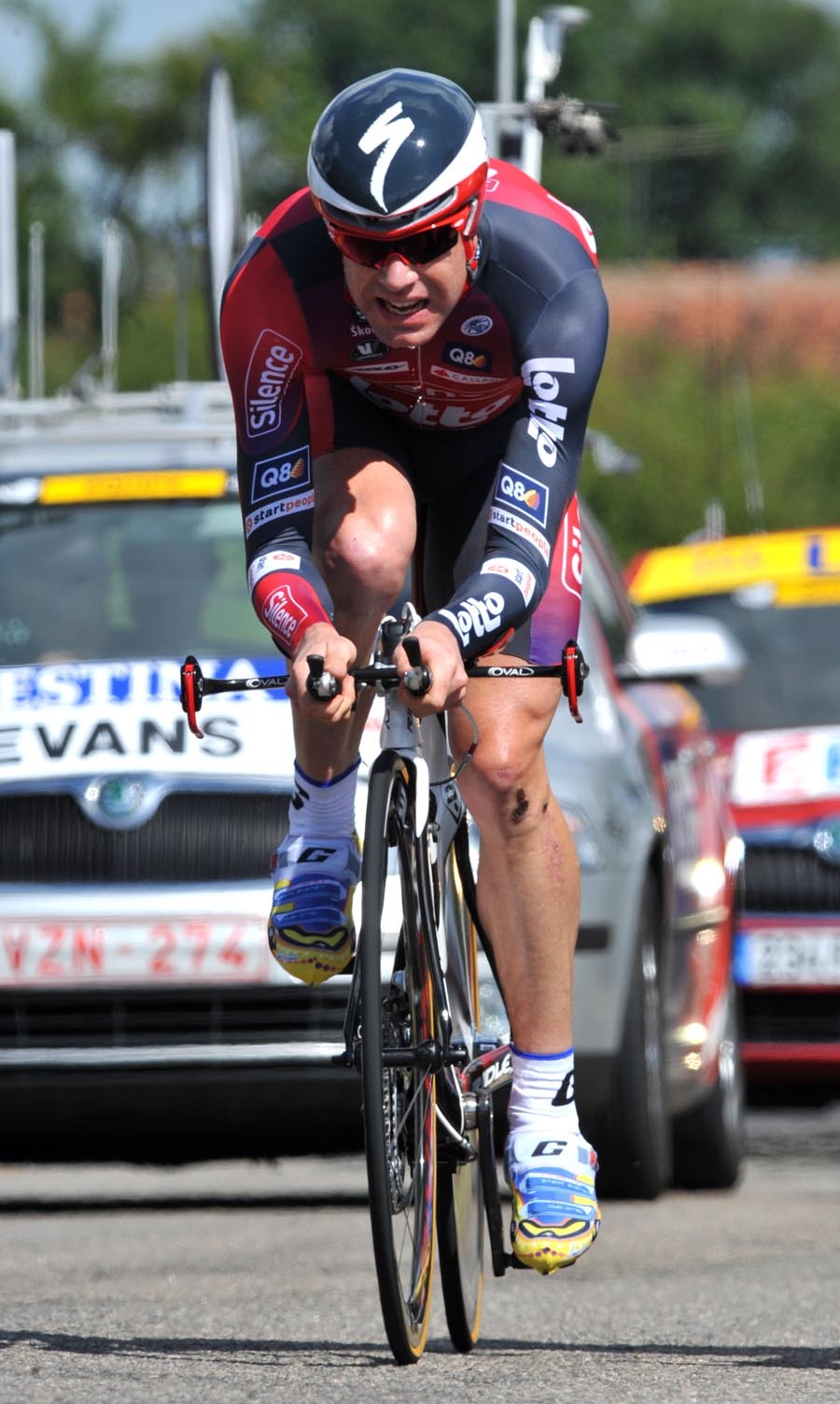 Cadel Evans stage 20 Tour de France 2008 Cadel Evans stage 20 Tour de France 2008