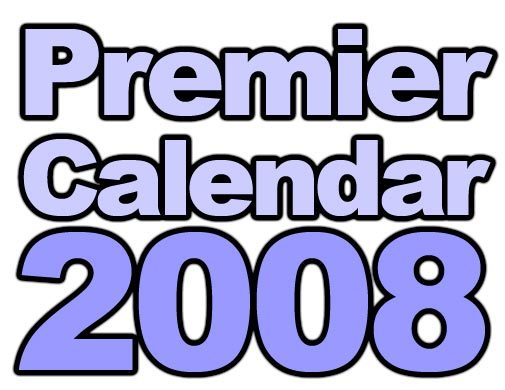 Premier Calendar 2008 logo Premier Calendar 2008 logo