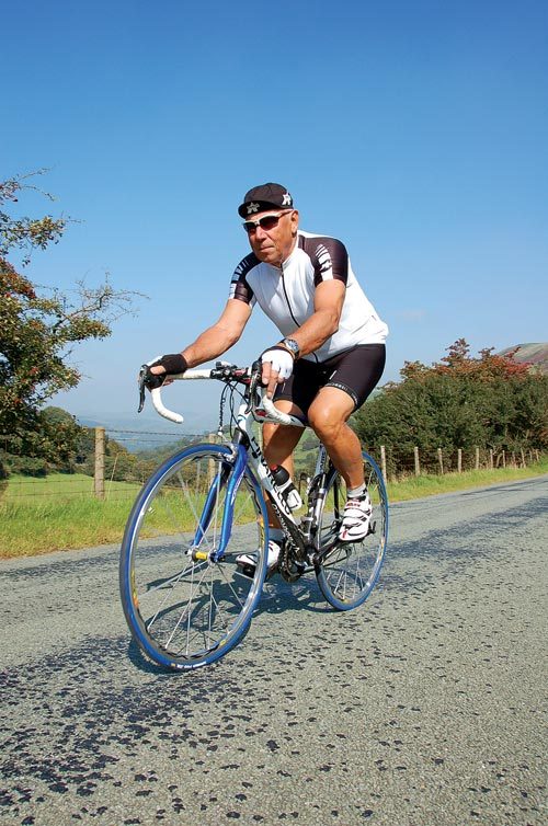Barry Hoban mid-Wales ride Barry Hoban mid-Wales ride
