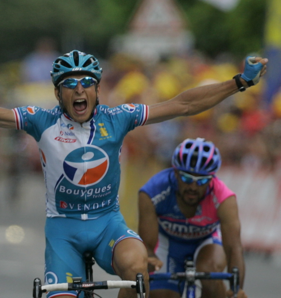 Pierrick Fedrigo Pierrick Fedrigo wins stage 14 Tour de France 2006
