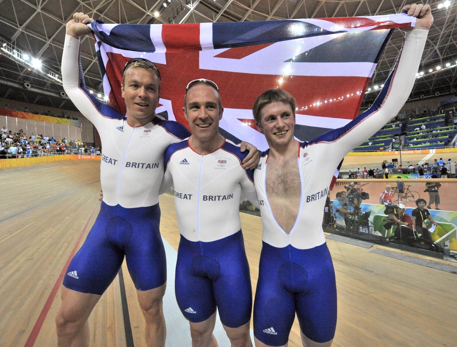 Great Britain team sprint Olympic champions 2008 Great Britain team sprint Olympic champions 2008