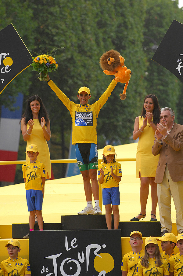 Alberto Contador Tour de France 2007 Alberto Contador Tour de France 2007