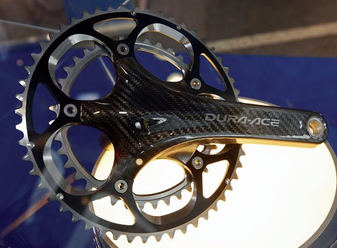 Shimano Dura Ace crank carbon Shimano Dura Ace crank carbon