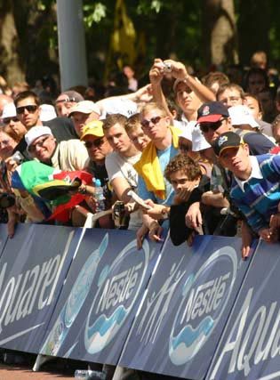 Tour de France crowds Tour de France crowds