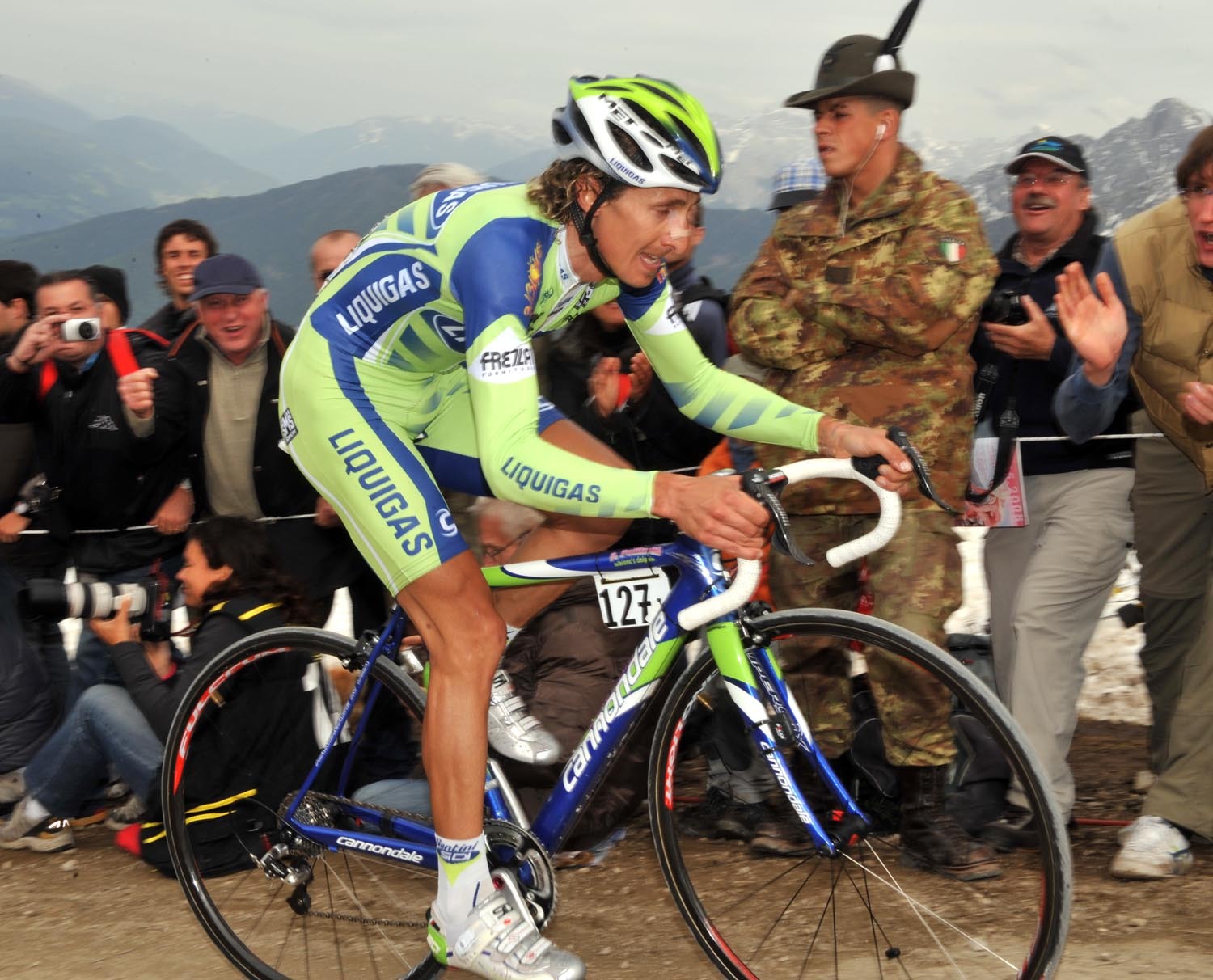 Giro 2008 st16 Pellizotti Giro 2008 st16 Pellizotti