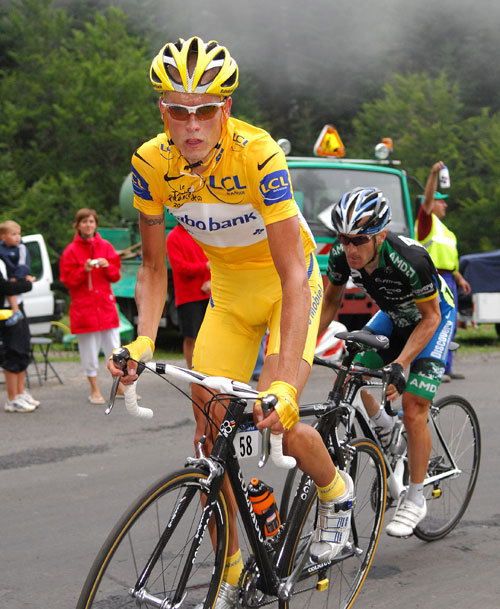 Michael Rasmussen Tour de France 2007 stage 15 Michael Rasmussen Tour de France 2007 stage 15