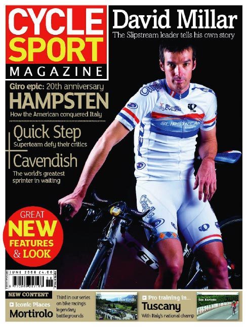 Cycle Sport June 2008 cover Cycle Sport June 2008 cover