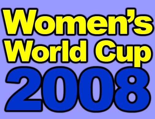 Women\'s World Cup 2008 logo Women\'s World Cup 2008 logo