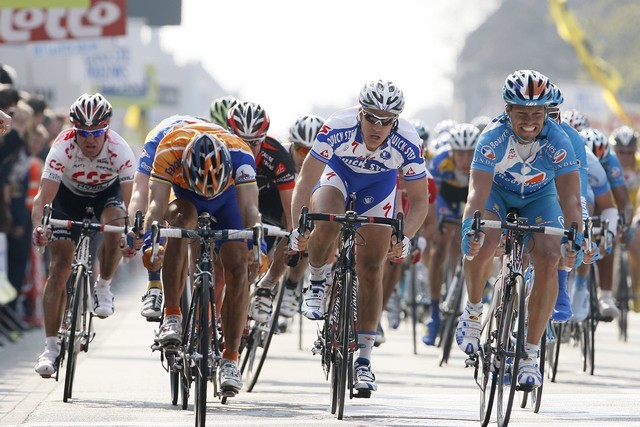 finish Ghent Wevelgem 2008 finish Ghent Wevelgem 2008