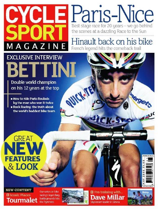Cycle Sport May 2008 cover Cycle Sport May 2008 cover