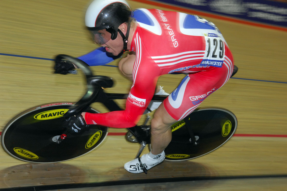 Chris Hoy sprint qualify Chris Hoy sprint qualify
