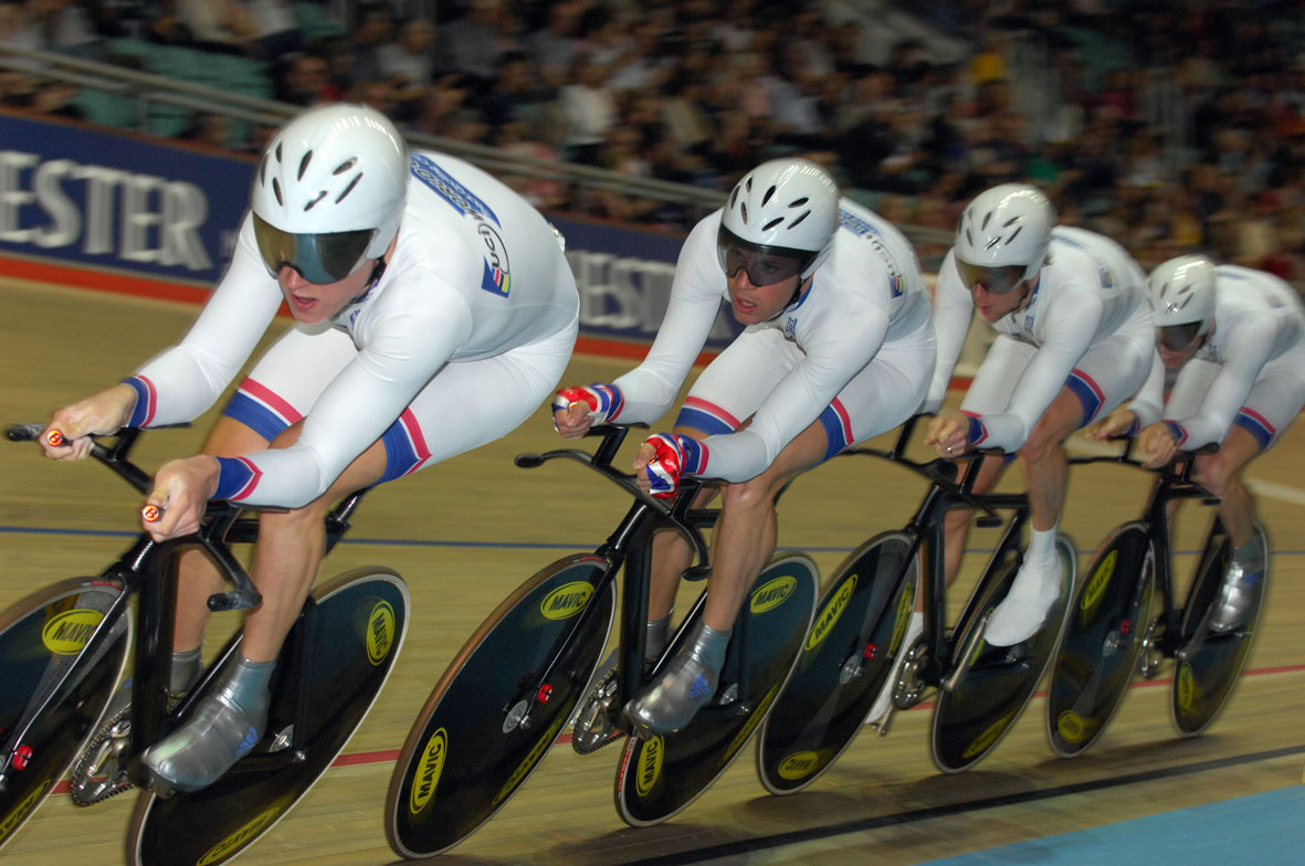GB team pursuit qualifying GB team pursuit qualifying
