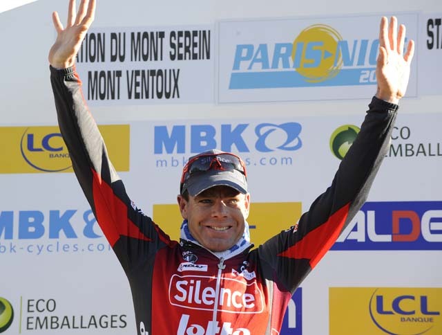 Paris-Nice stage 4 Cadel Evans Paris-Nice stage 4 Cadel Evans