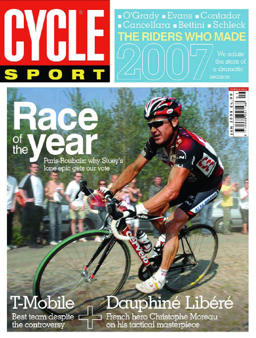 Cycle Sport January 2008 cover Cycle Sport January 2008 cover
