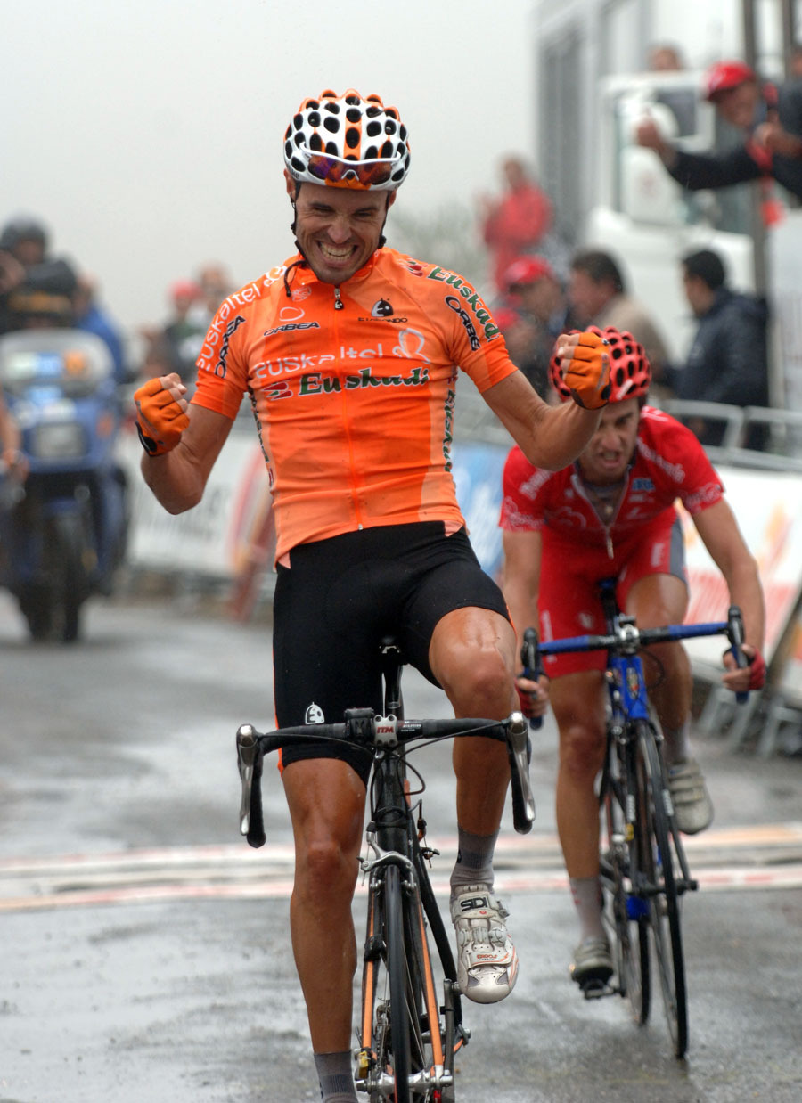 Tour of Spain stage 19 Samuel Sanchez Tour of Spain stage 19 Samuel Sanchez