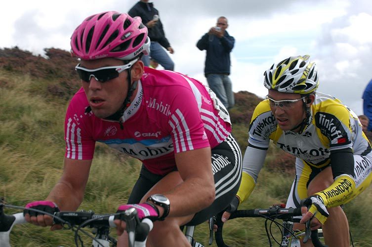 Mark Cavendish Alexander Serov Tour of Britain 2007 st5 Mark Cavendish Alexander Serov Tour of Britain 2007 st5