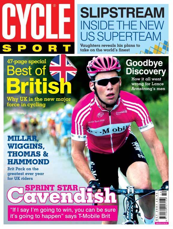 Cycle Sport October 2007 cover Cycle Sport October 2007 cover