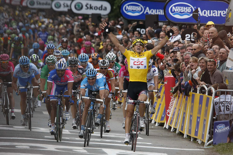 Fabian Cancellara wins st3 Tour de France 2007 Fabian Cancellara wins st3 Tour de France 2007