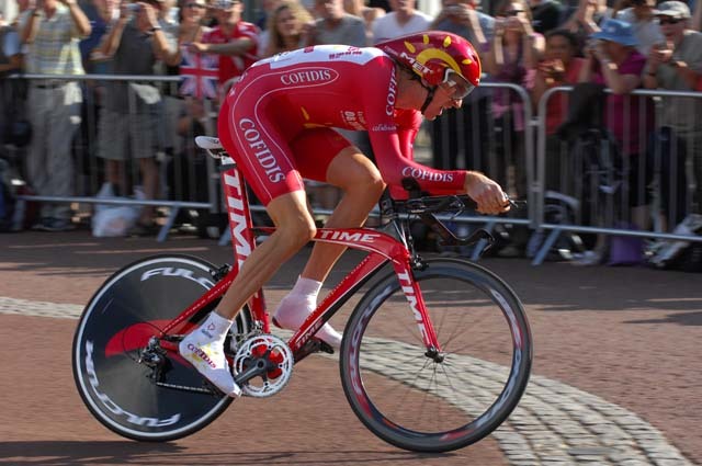 Bradley Wiggins Tour de France 2007 prologue Bradley Wiggins Tour de France 2007 prologue