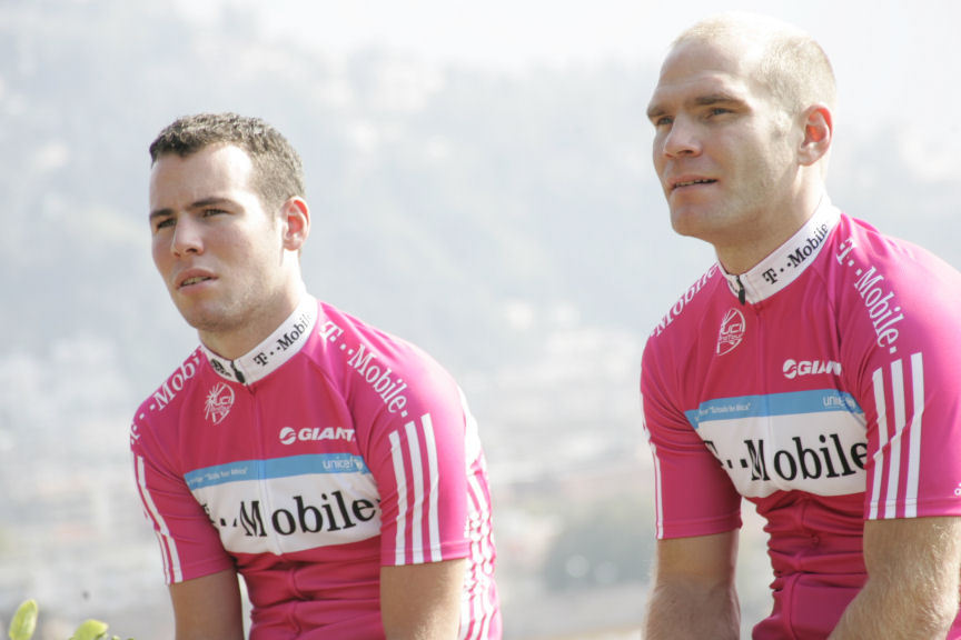 Roger Hammond Mark Cavendish T-Mobile Rgoer Hammond Mark Cavendish T-Mobile