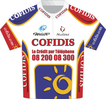 Cofidis jersey Cofidis jersey