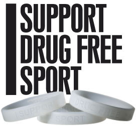 I support drug free sport