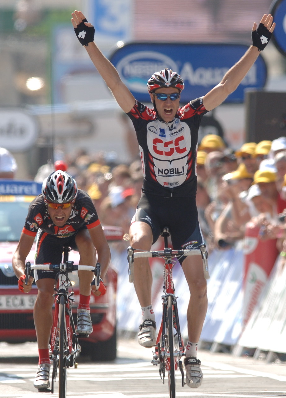 Jens Voigt (CSC) Jens Voigt wins stage 13 2006 Tour de France