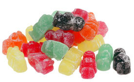Jelly babies Who loves ya baby