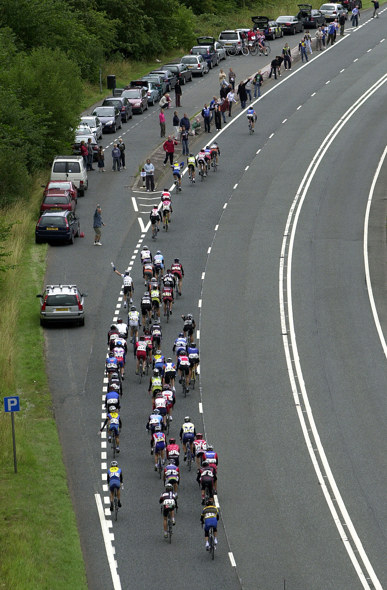 Tour of Pendle 2006, feed station