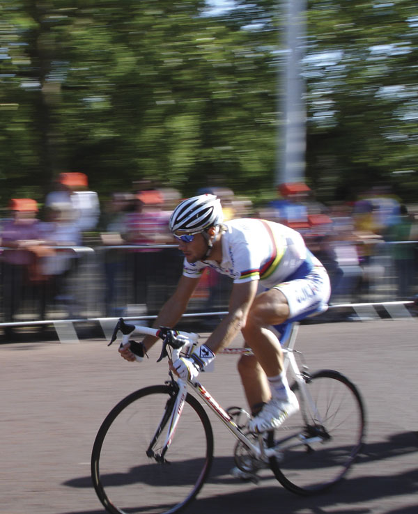 Boonen in action Boonen in action