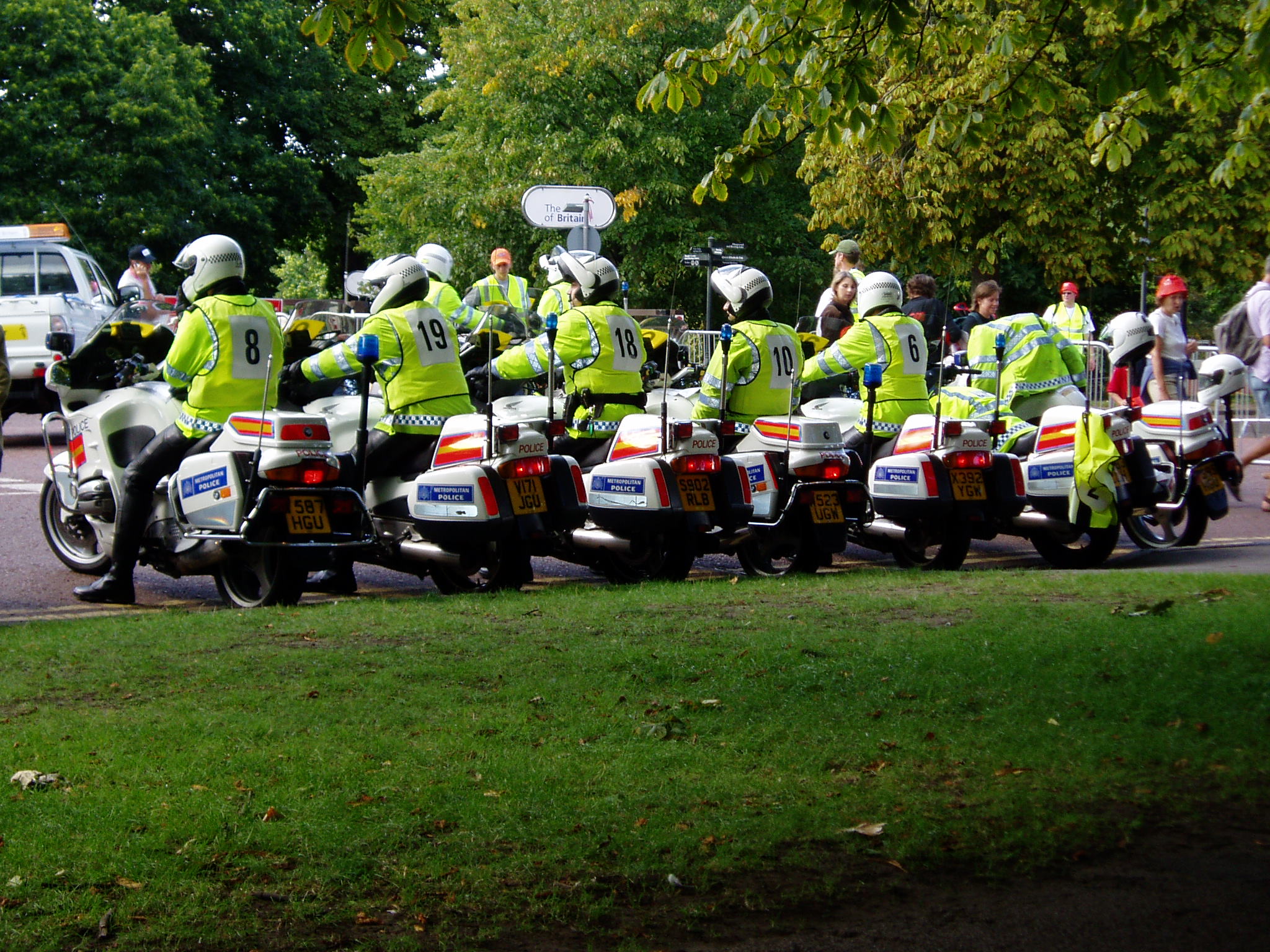 Police escort