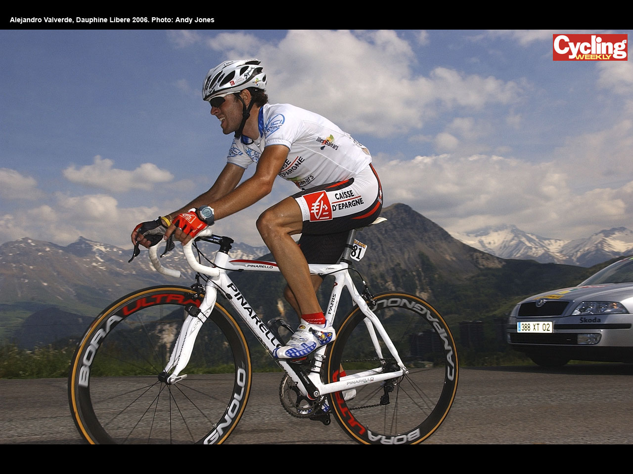 Alejandro Valverde, La Toussuire, Dauphine Libere 2006