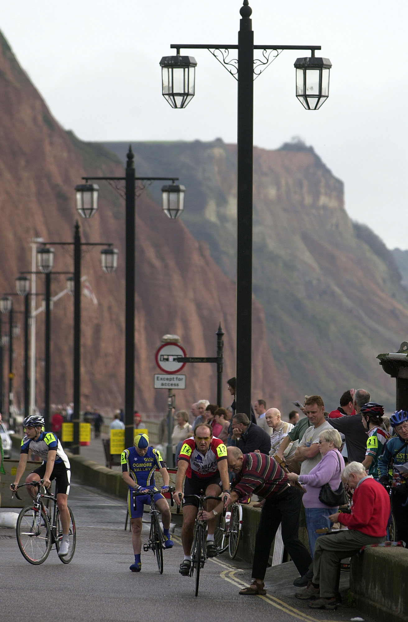On the start line