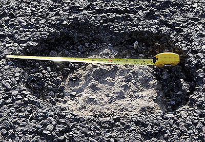 Sheffield pothole, by Andy Jones Sheffield pothole, by Andy Jones