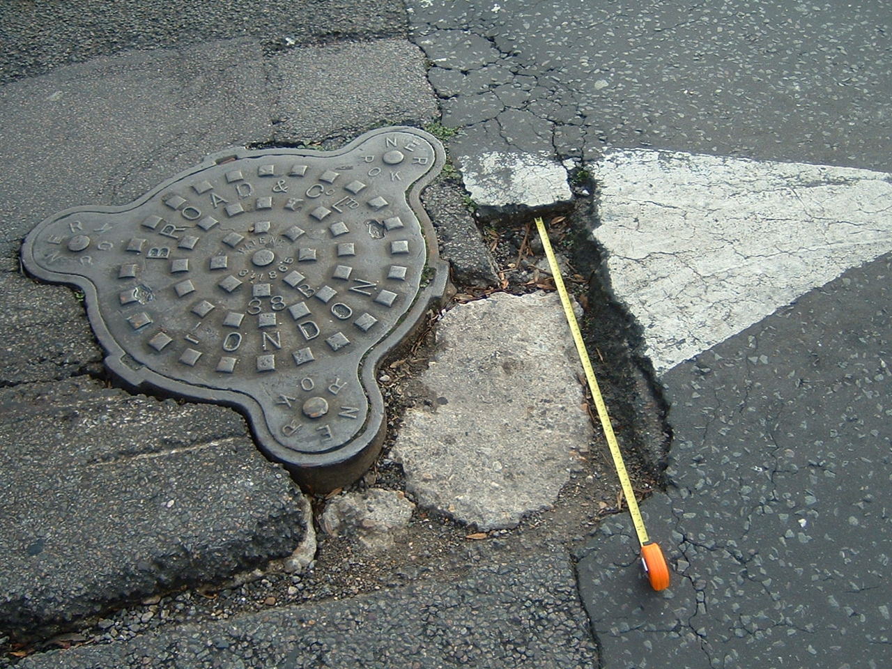 Paul Daly's manhole shocker Paul Daly's manhole shocker