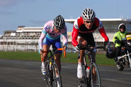 Alex Dowsett and Gordon McCauley Alex Dowsett and Gordon McCauley