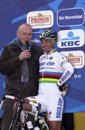 Paolo Bettini at start