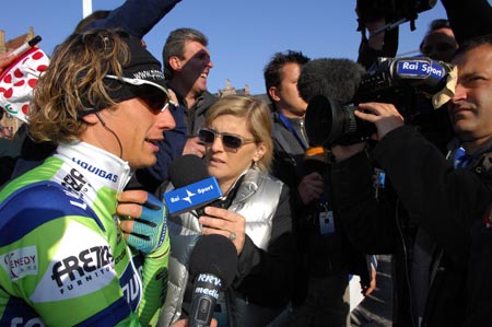 Filippo Pozzato interviewed