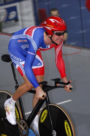 Bradley Wiggins (GB), individual pursuit start