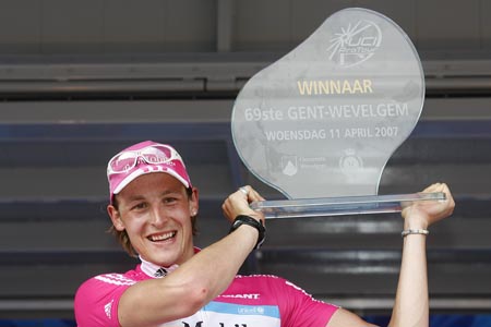 Marcus Burghardt, with winner's trophy