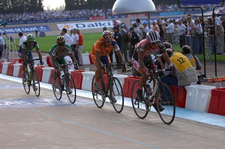Juan Antonio Flecha, Roubaix velodrome
