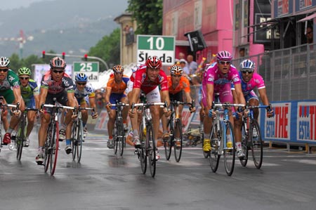 Sprint finish