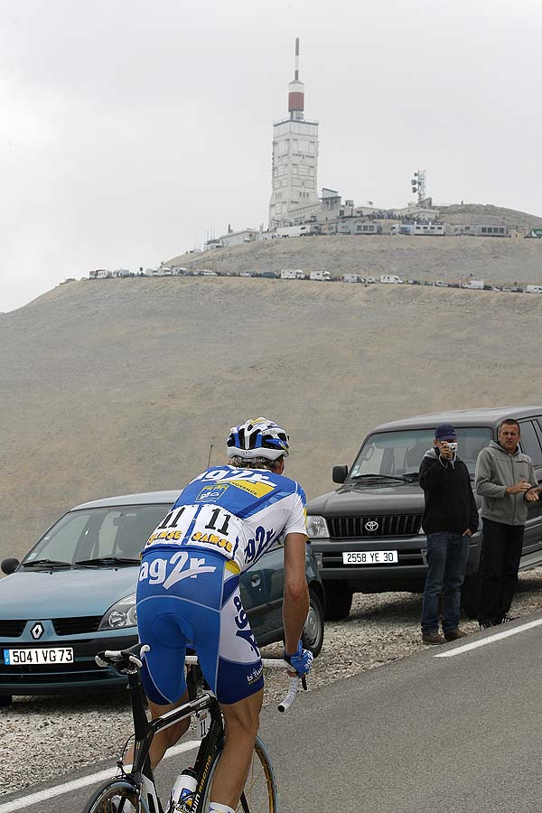 Christophe Moreau on Ventoux