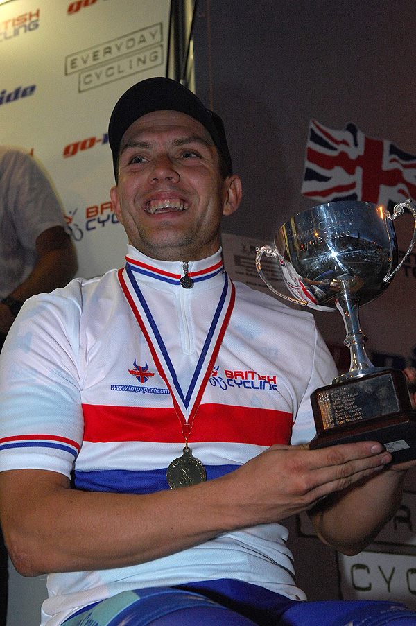 James McCallum and trophy