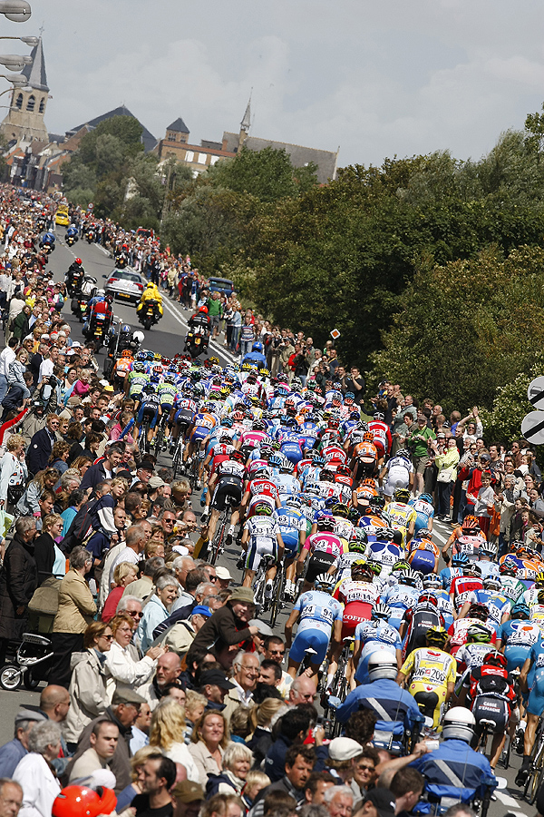Stage two crowds in Belgium